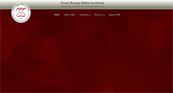Desktop Screenshot of frbible.org